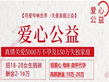 滦县捐卵助孕生子 爱心志愿者招募